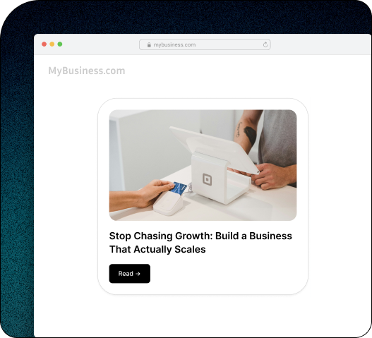 Publish & Rank